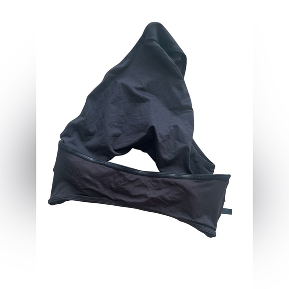 SKIMS Signature Swim Strapless Cut Out Monokini in the color Onyx (black) L NWT - Picture 7 of 8